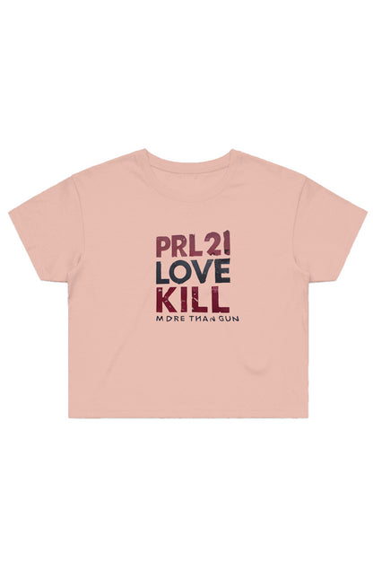 parallelo Crop Tee